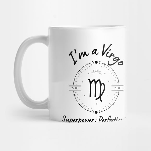 I'm a Virgo Superpower: Perfectionism by Enacted Designs